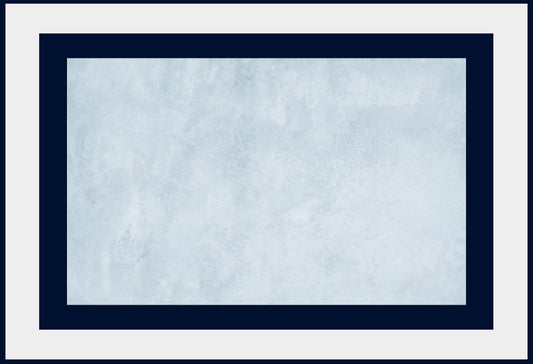 Watercolor Border Blue - Placemat