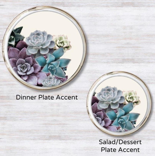 Desert Bloom Plate Accent