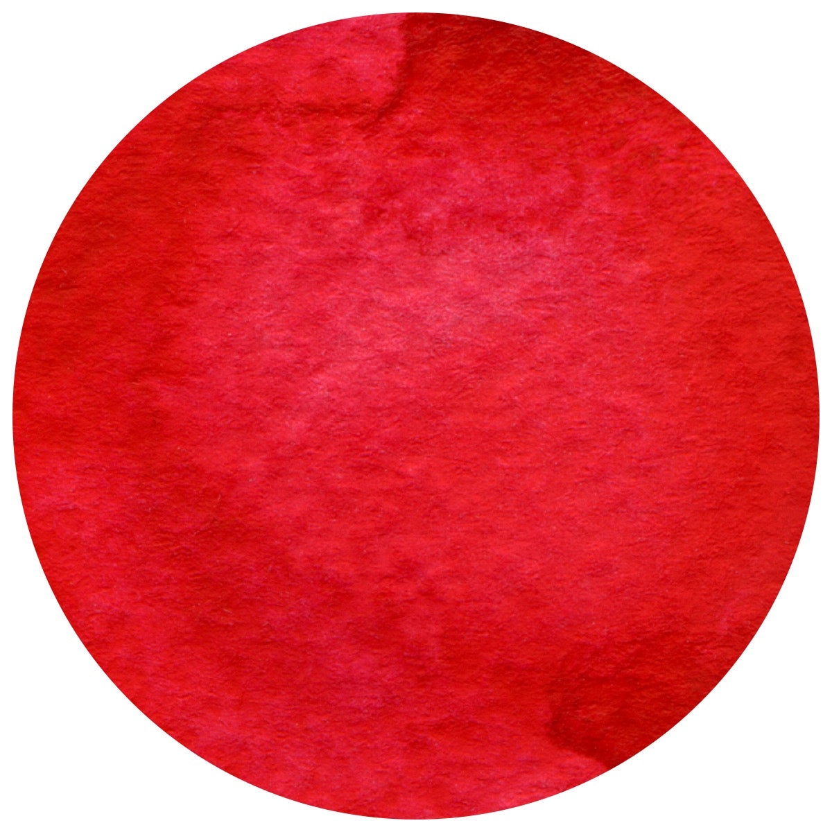 Watercolor Circle Scarlet