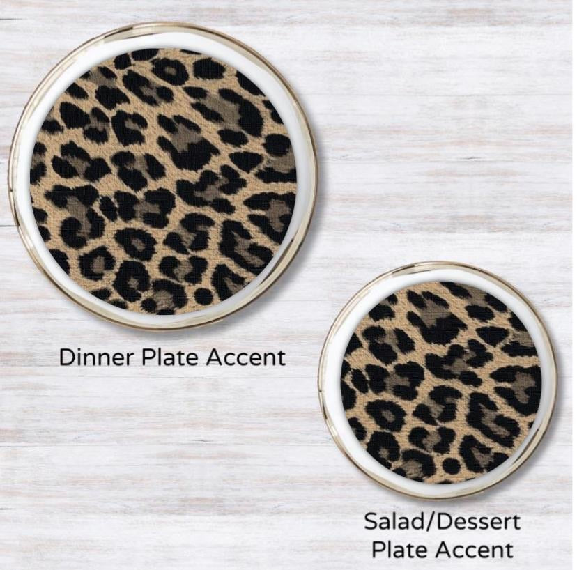 Leopard Plate Accent