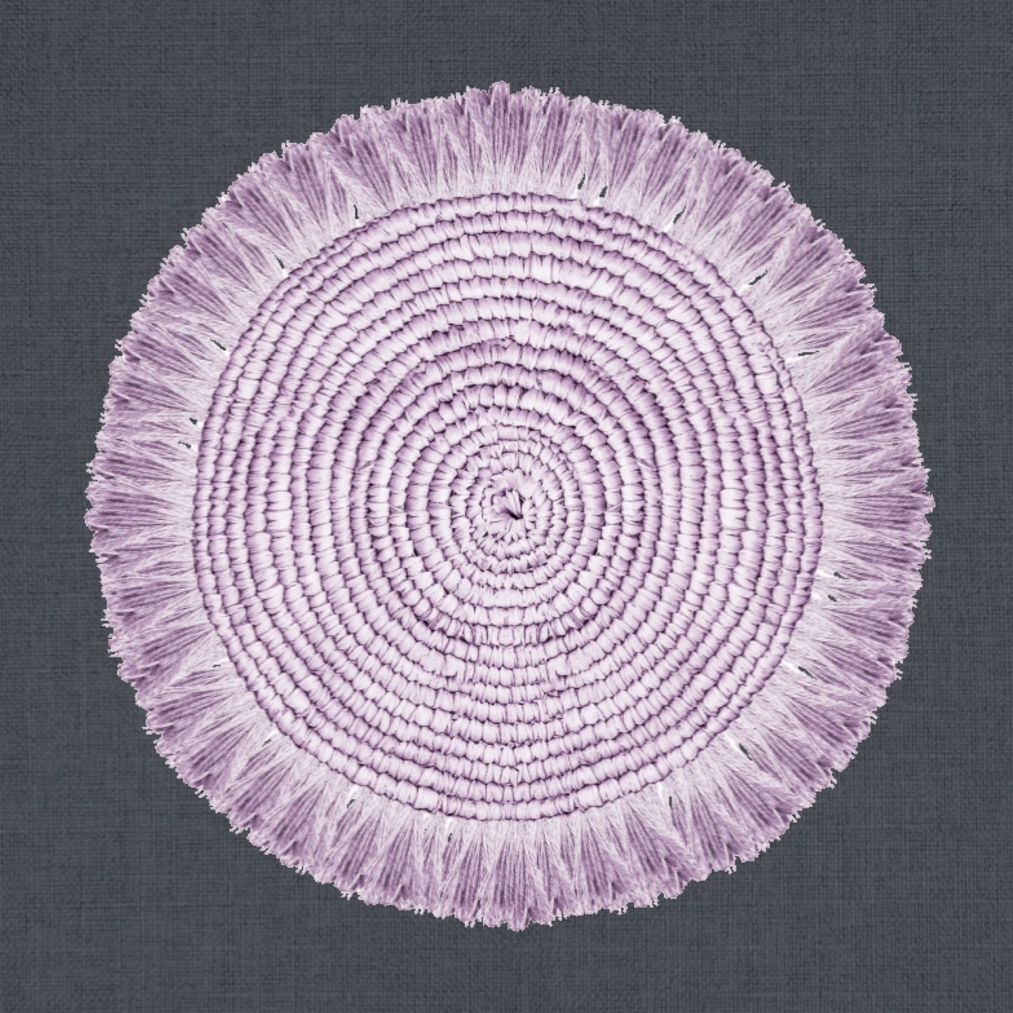 Woven Lavender Charger