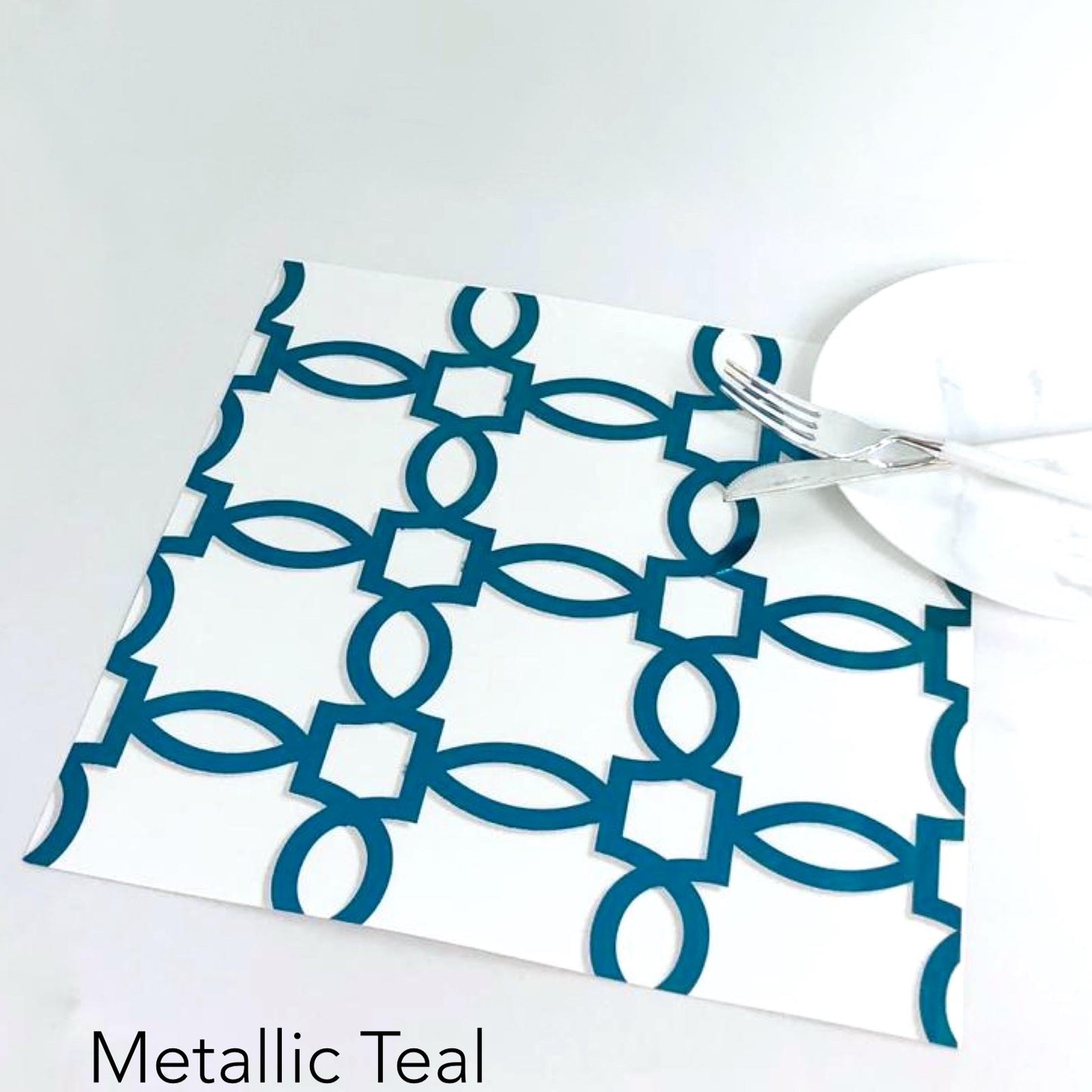 Foil Iron Links - Charger - (SQUARE)