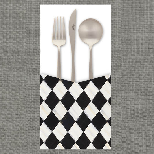 Harlequin Black - Cutlery Pouch