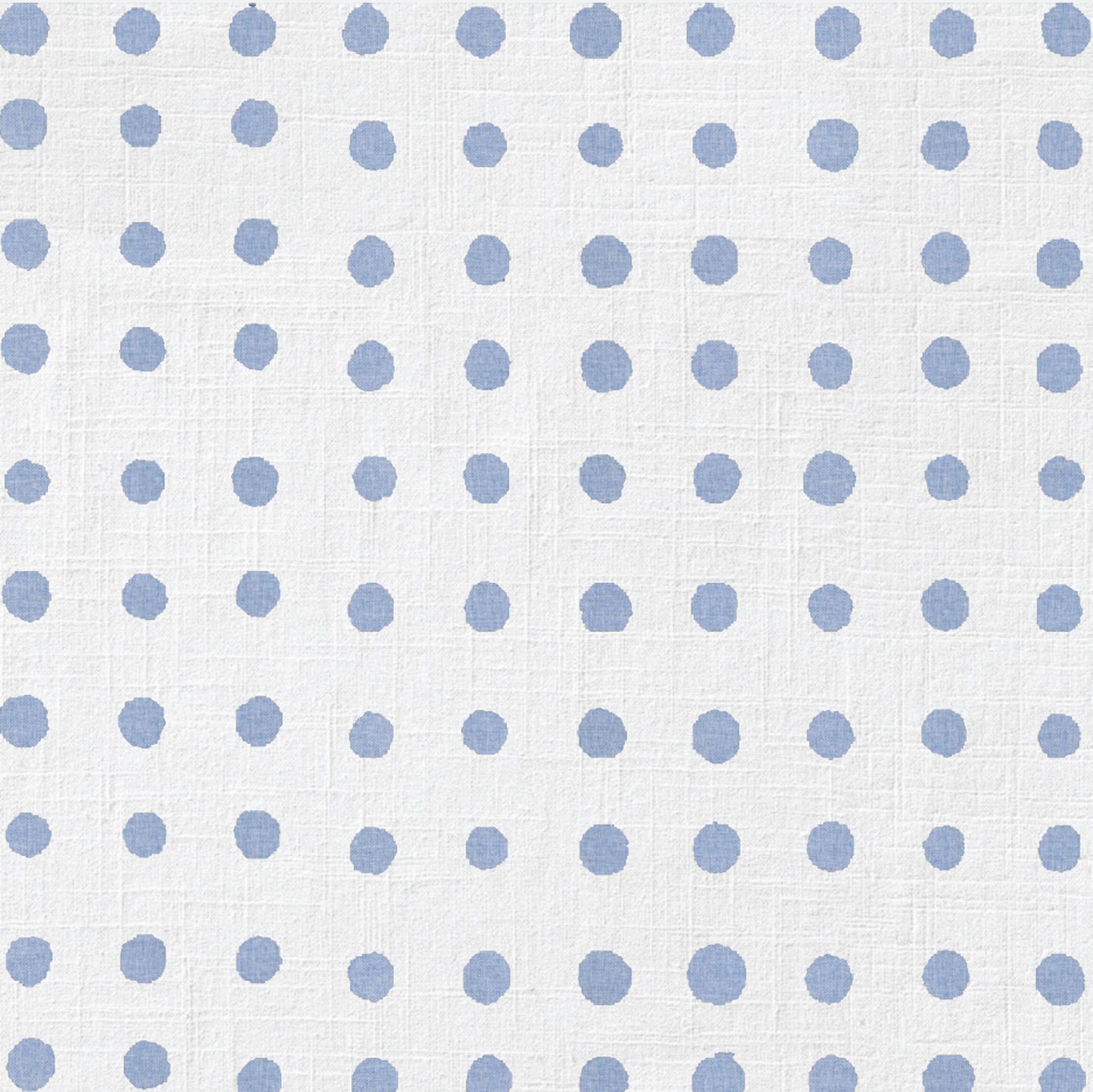Blue Painted Dot Charger - (SQUARE)