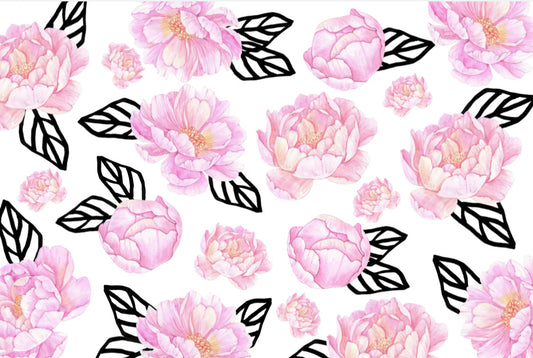 Graphic Peony - Placemat