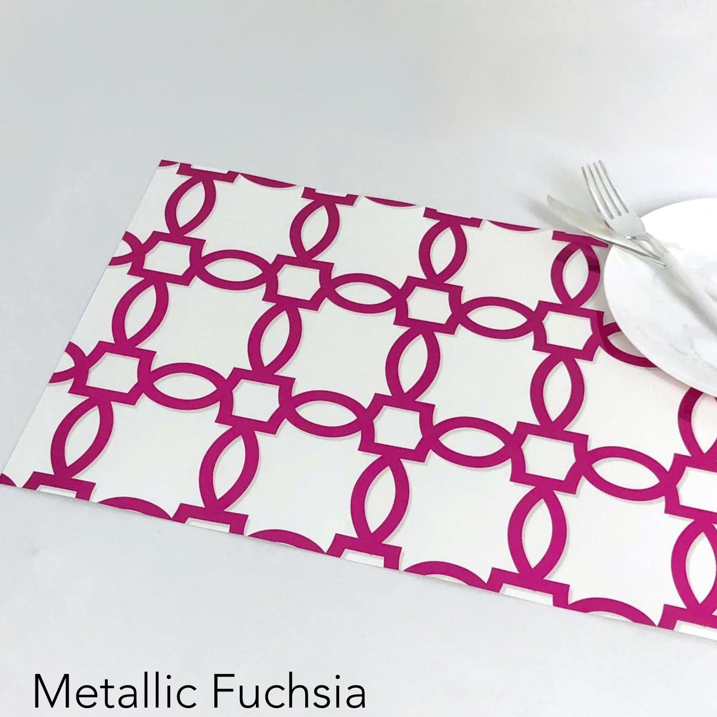 Foil Iron Links - Placemat