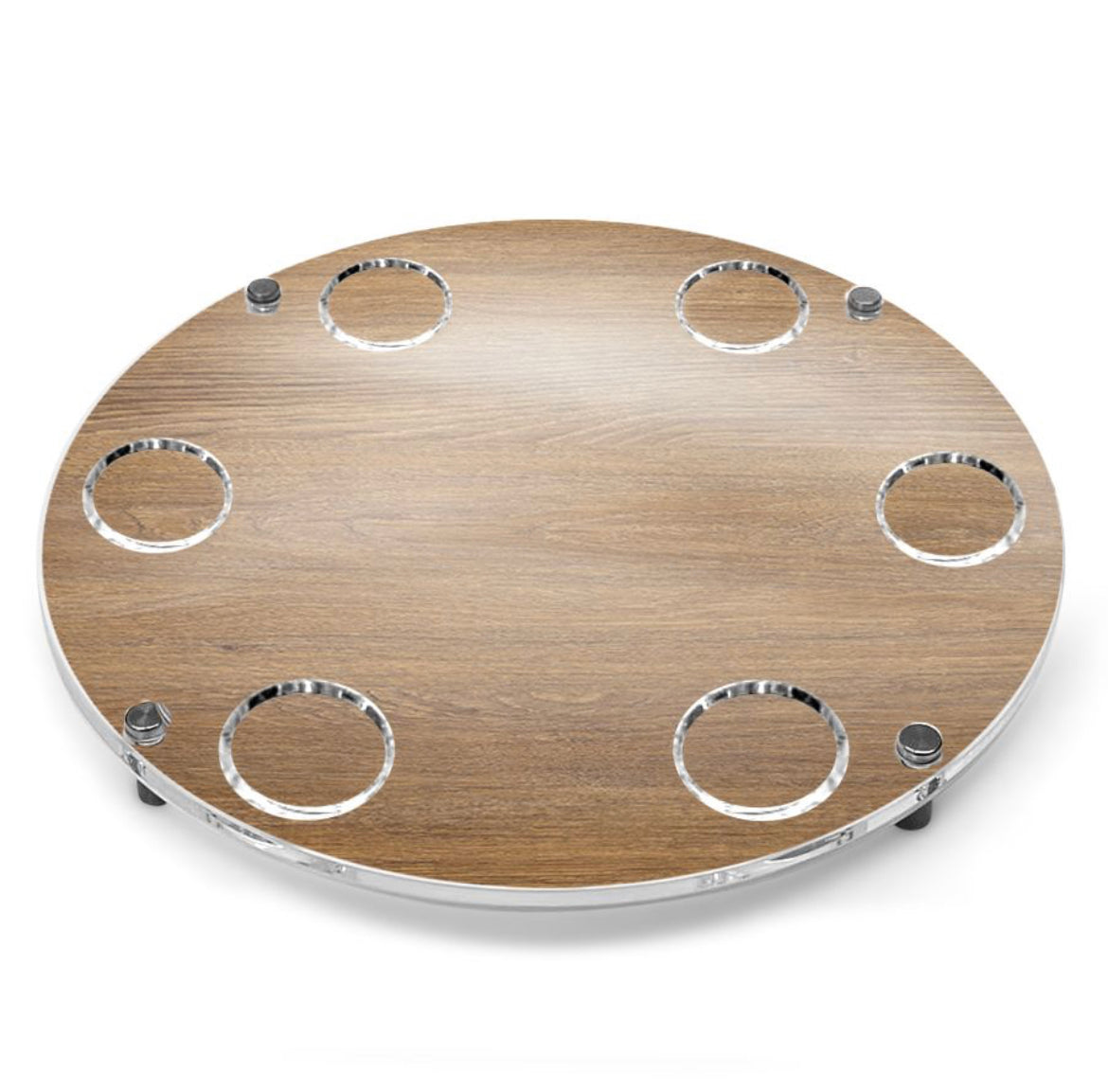Cypress Seder Plate - Round