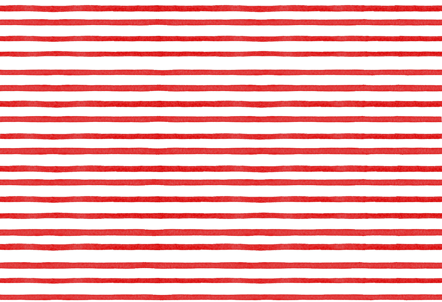 Red Painted Stripe - Placemat