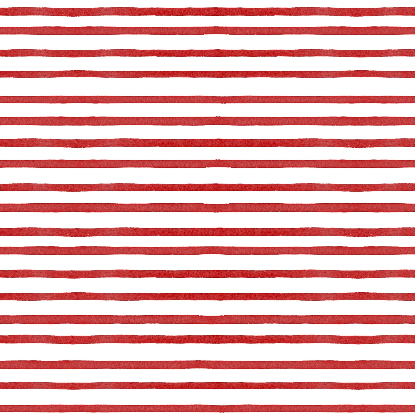 Red Painted Stripe Charger - (SQUARE)